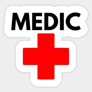 Visible Medic Decal for Protest or Other Sticker